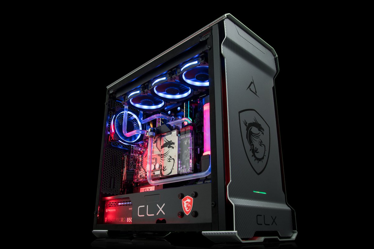 CLXGaming's tweet photo. Retweet this for a chance to win one of FIVE $10,000 Extreme Gaming Rigs. @CybertronPC #IntelRigChallenge #CLXGaming, cast your daily vote for more chances to win. Grand Prize drawing held on or about June 11, 2018. https://t.co/e3As2UafVA