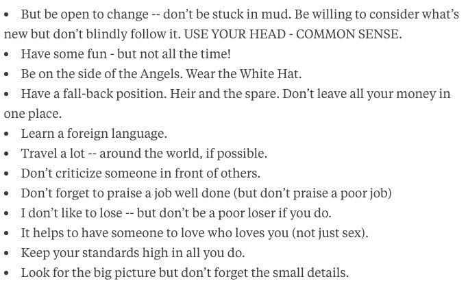Legendary investment banker Richard Jenrette, who died last week, left behind on his desk 24 rules to succeed—in finance, and in life bloom.bg/2Ko7d9D