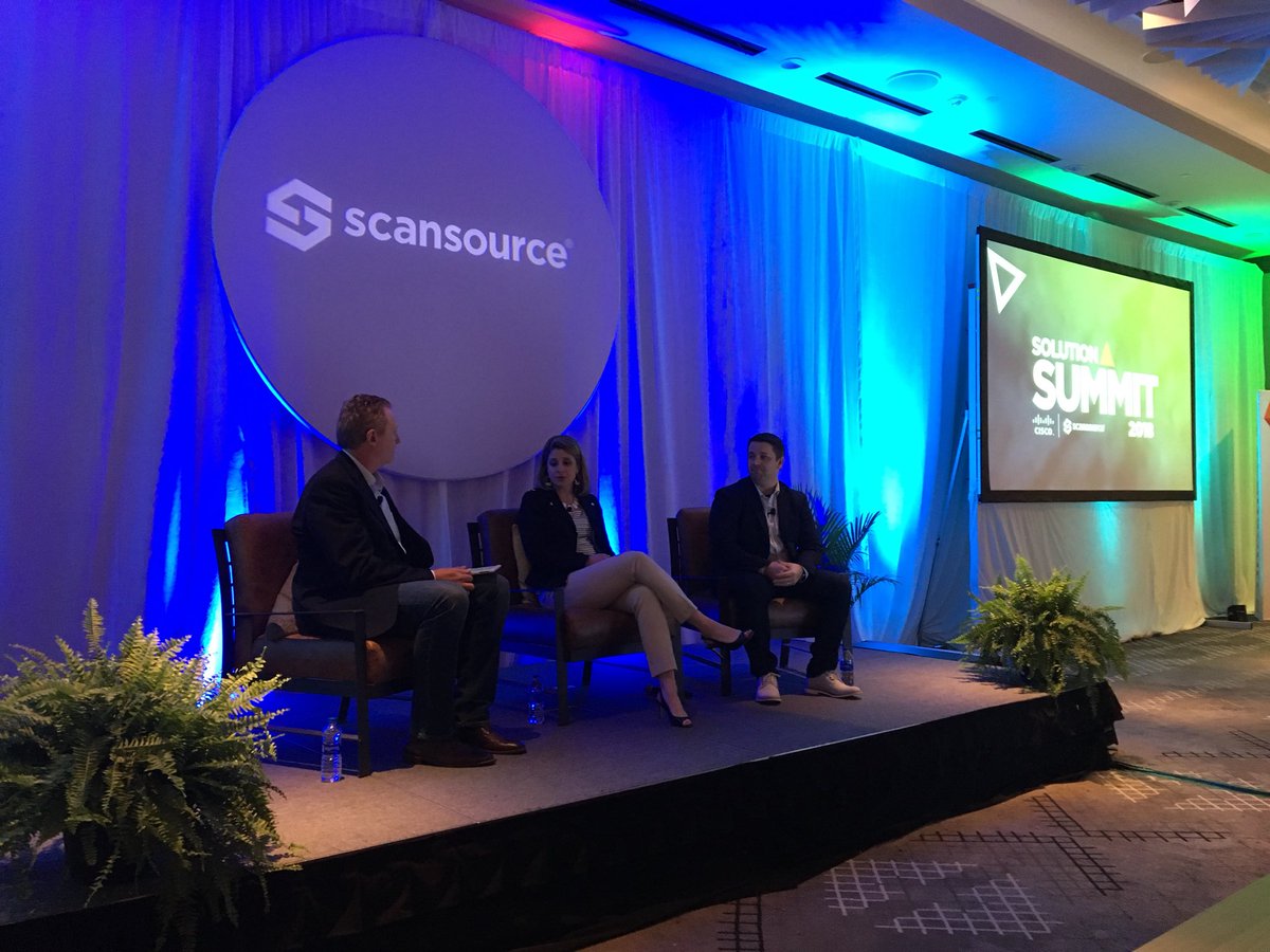 sparrill's tweet photo. ScanSource Solution Summit in Austin talking @CiscoCollab with @Jeff_J_Nicoll @angiemistretta and @kensnyder #CiscoFASTPATH @CiscoDisti https://t.co/2RmG2OWG0d