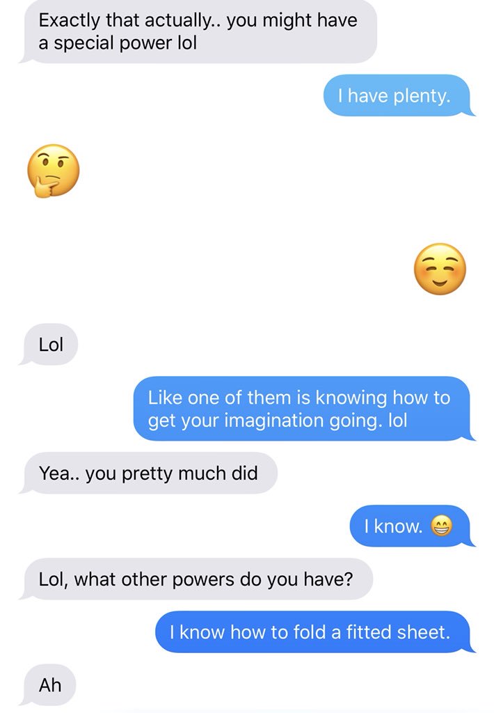 ButImNotYelling's tweet image. Note to self: no guy cares about my ability to fold a fitted sheet; this is why you’re single.