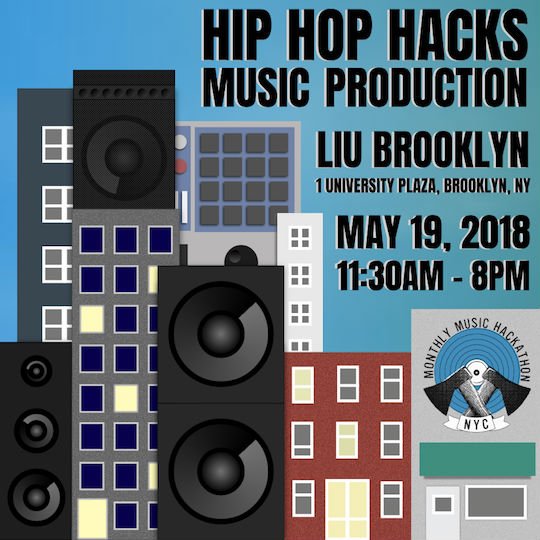 musichackathon's tweet photo. Join us on May 19th for Hip-Hop Hacks Music Production, our next event w/ @hiphophacksedu.

RSVP here: https://t.co/YyZzAqFFHW

#HipHopHacks #MusicProductionHackathon #MusicHackathon https://t.co/SM3k6ZmW8u
