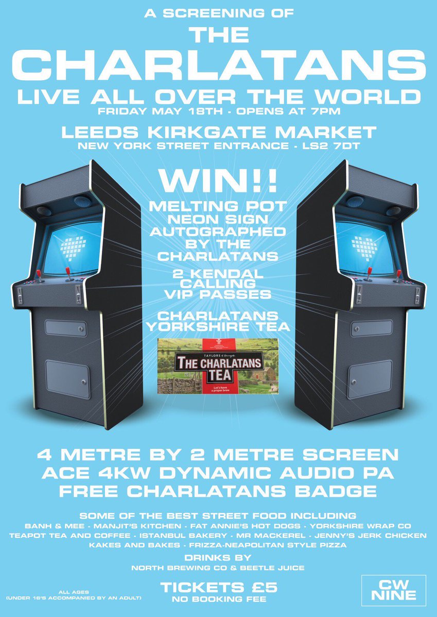 Not long now...
Looking like it’s going to be a great night out <a href="/LeedsMarkets/">Leeds Markets</a> follow the link for tickets eventbrite.co.uk/e/the-charlata…