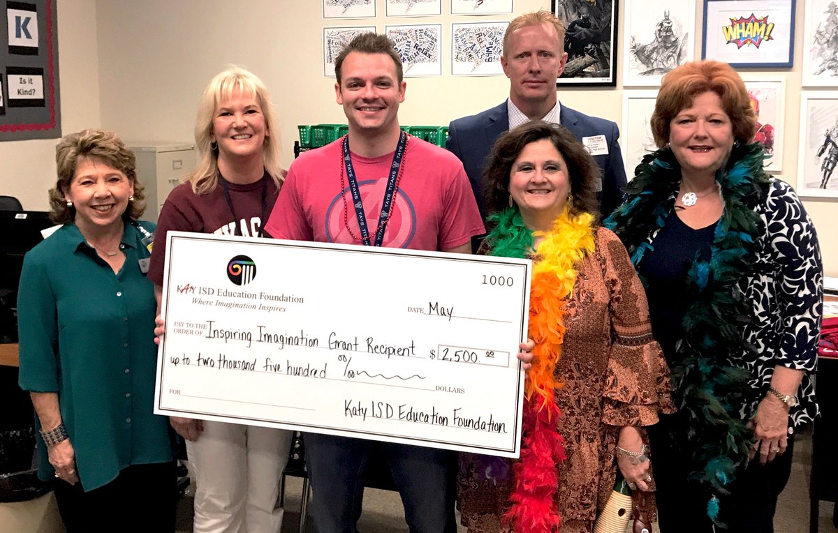 Received my first grant ever. Thank you <a href="/KatyISDEdFound/">Katy ISD Foundation</a> for accepting the proposal and for the financial resources. Excited to see this happen. #microbitproject