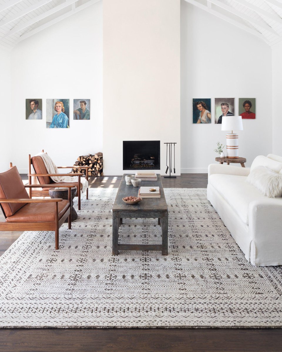 A new take on neutral. (Rug: Origin from @loloirugs) #TheLoloiLook Learn more: loloirugs.com/origin