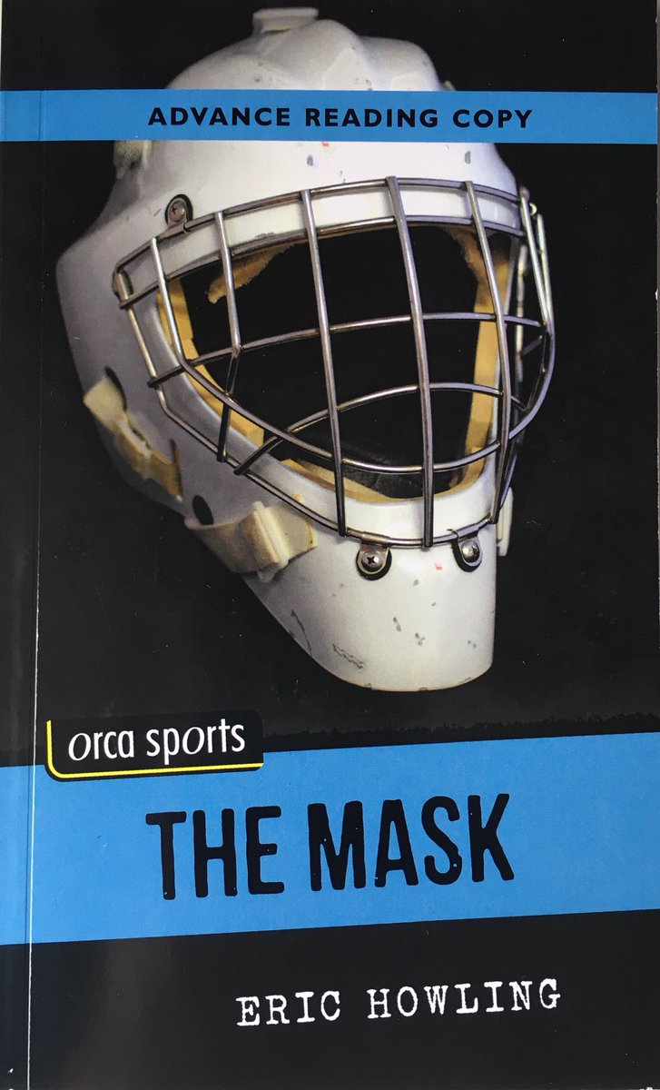 erichowling's tweet photo. The hockey playoffs are here and so is my advanced reading copy of THE MASK. But unlike the playoffs, you’ll have to wait til September to find out who wins. @orcabook @NHL https://t.co/o9Ak1BvvGP