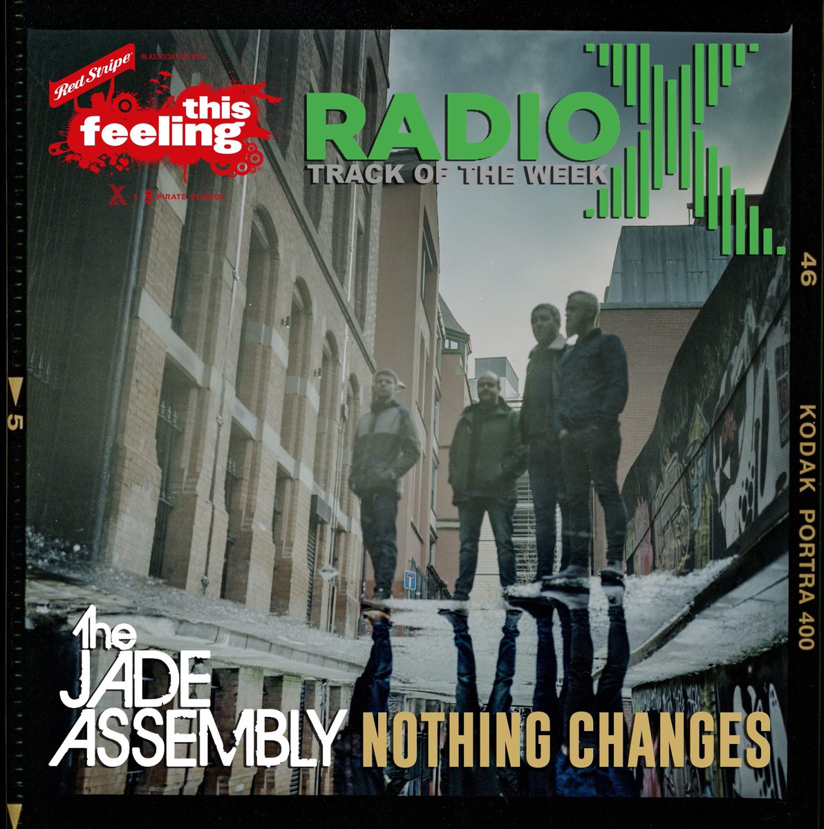 TheJadeAssembly's tweet photo. **ANNOUNCEMENT**

Absolutely made up that our new single ‘Nothing Changes’ has been chosen as @This_Feeling TRACK OF THE WEEK on @RadioX 
Tune into the @gordonsmart show tomorrow from 9pm! 
#Jadearmy #NothingChanges #TrackOfTheWeek https://t.co/wiYvf2WltA