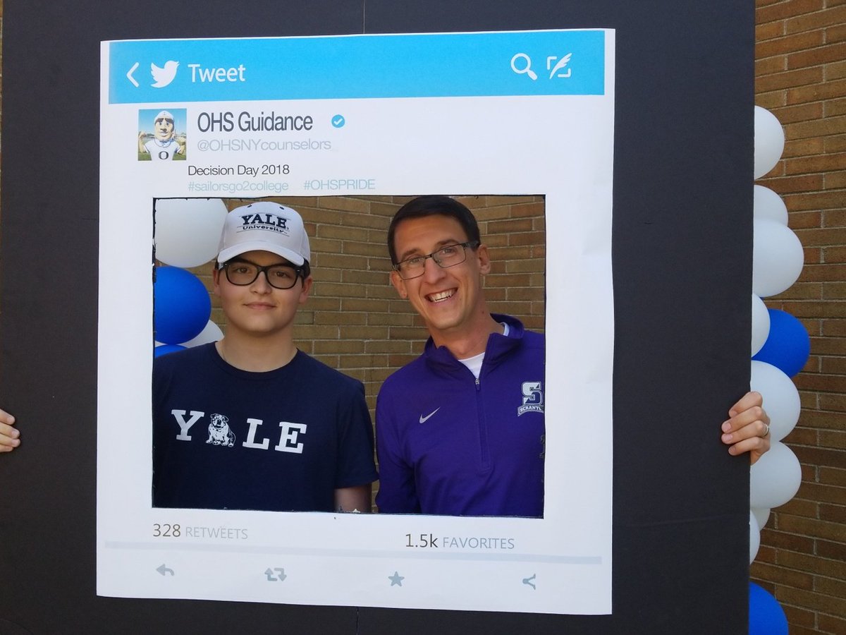 MrMaddenER's tweet photo. Cory Nichols @Yale , Economics

@OHSNYcounselors 
#SailorsGo2College https://t.co/gccLl5nVxX