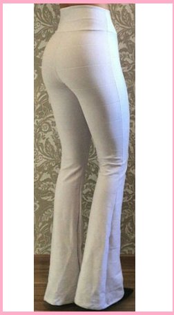 calça cirre boca larga