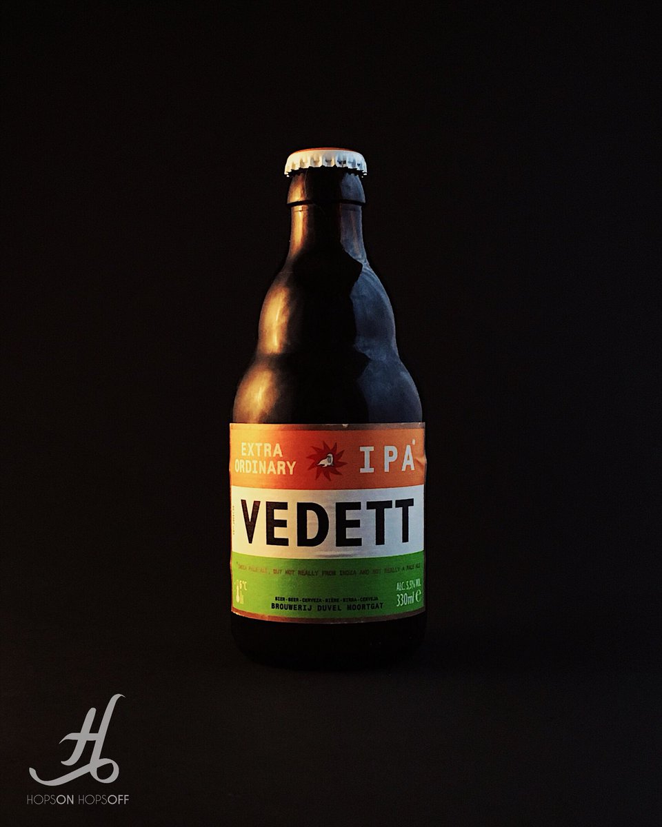 ThoughtsByShep's tweet photo. #IPMay 1: Extra Ordinary IPA by @vedett. Intense but not too bitter. Belgian. Serving temp 3-6 C. Bronze copper colour. Thick head. Citrus & woody smell. Strong roasty malt taste with passion fruit. Dry & #hoppy finish. Top fermented. Unfiltered. Delicious with meats. 3.5 ⭐️ https://t.co/pZNqcDKMBS