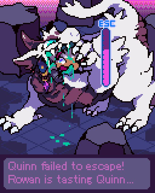 gem_jaw's tweet photo. sorry, this boss always wins :> game over
art by @uro_uroco https://t.co/cZKR9of1Sk