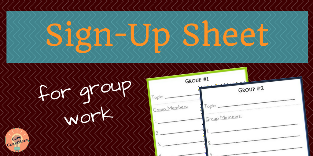 CoreCognitions's tweet photo. Print this organizer and immediately simplify your group project assignments! Includes space for each group to name their project's topic and list group members. https://t.co/2w2SYx5XXx #ClassroomForms #PBL https://t.co/tIqJvINYiu