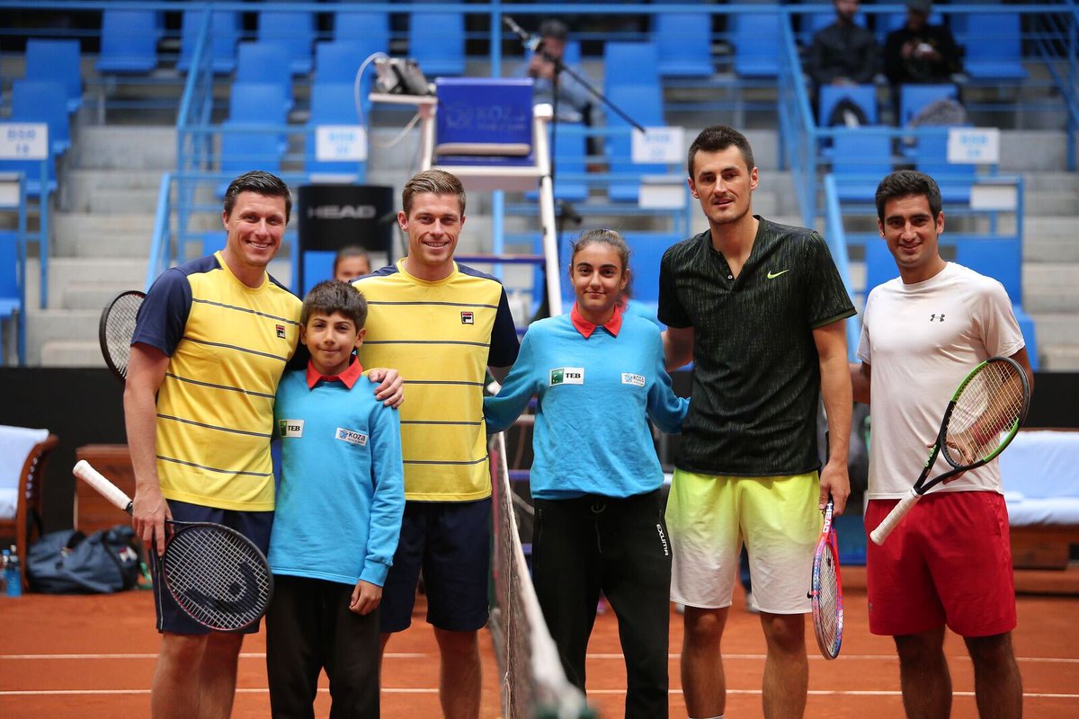 TTForgtr's tweet photo. Cem İlkel/Bernard Tomic çifti, #İstanbulOpen açılış turunda Ken/Neal Skupski ikilisine 7-5, 6-1 mağlup oldu. https://t.co/5CSzS1O11x