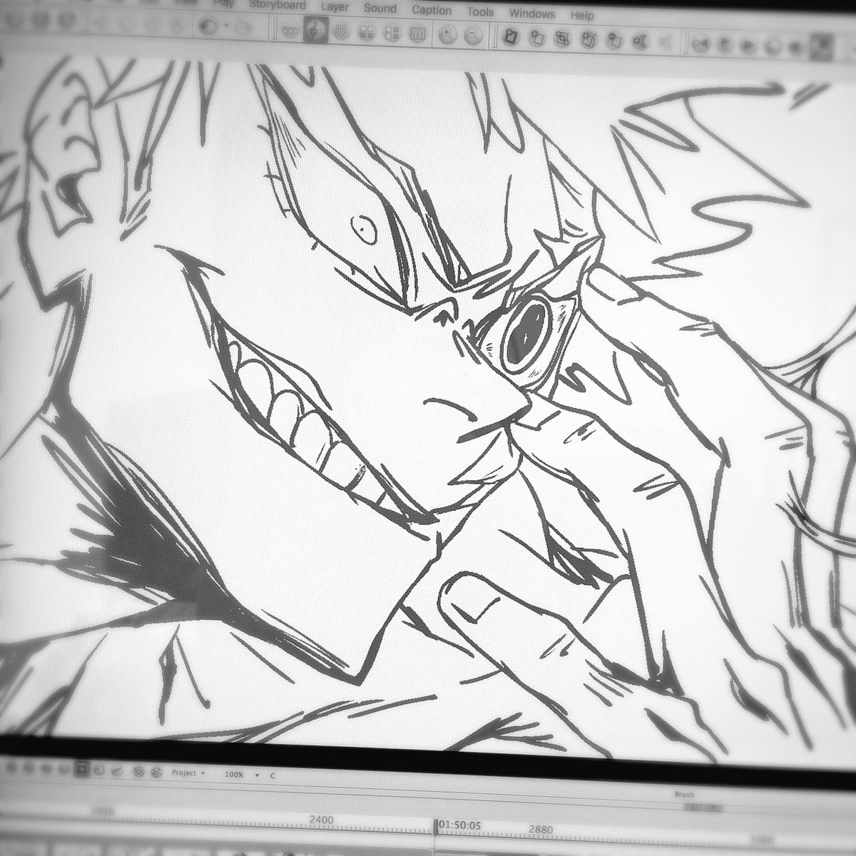 WIPs - Thanks to this brute, I can work on insane expressions without retenue ?
#mha #bnha #heroaca_a #muscular #マスキュラー 