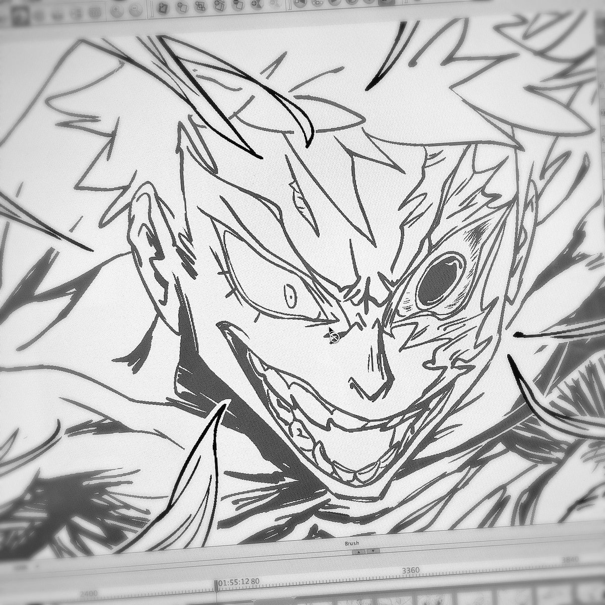 WIPs - Thanks to this brute, I can work on insane expressions without retenue ?
#mha #bnha #heroaca_a #muscular #マスキュラー 