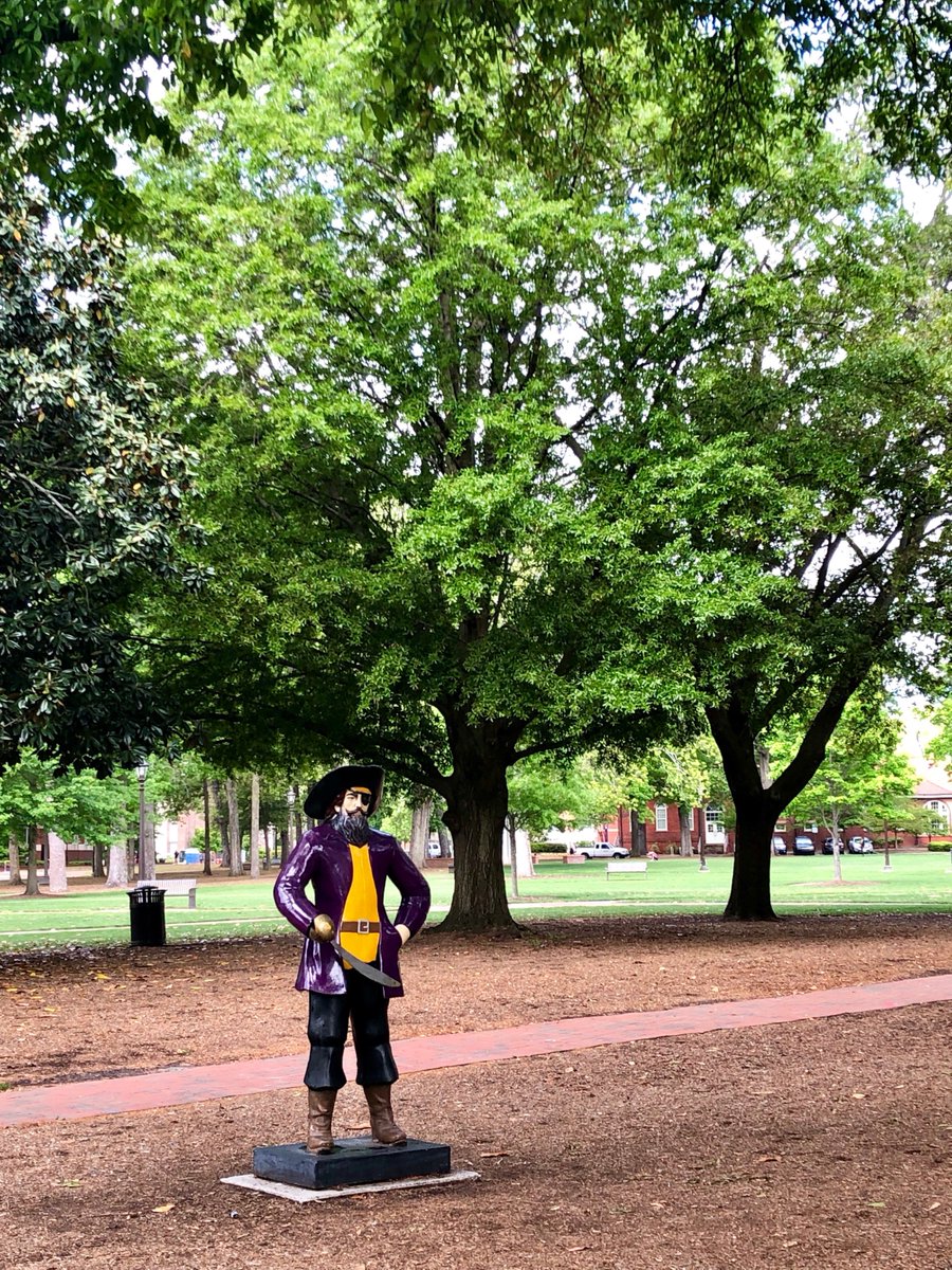 Praise to your name so fair, dear old East Car'lina.  💜