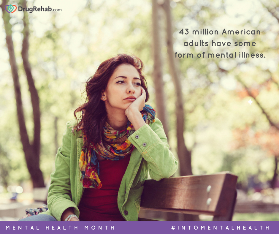 May is #MentalHealthMonth. Did you know that 43 million American adults have some form of mental illness? #IntoMentalHealth #addition #recovery ow.ly/2VRj30jLpL2
