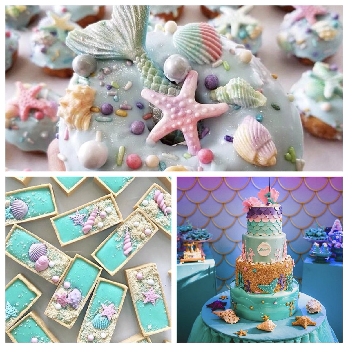 This embellished linen is a perfect fit for a #mermaidparty #underthesea