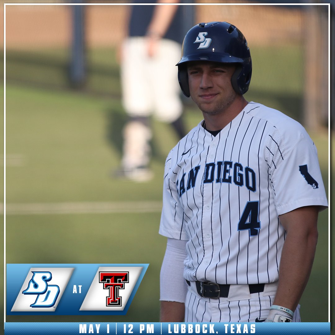 USDbaseball's tweet photo. Last game of our eight game road stretch at No. 9 Texas Tech.

#GoToreros https://t.co/ZxJy2hm0sx