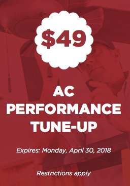 CallPeaden's tweet photo. It's warming up quickly and almost starting to feel like summer. Make sure to schedule your $49 AC tune-up now before the heat hits! https://t.co/narURo0mtl https://t.co/NnZq10abyc