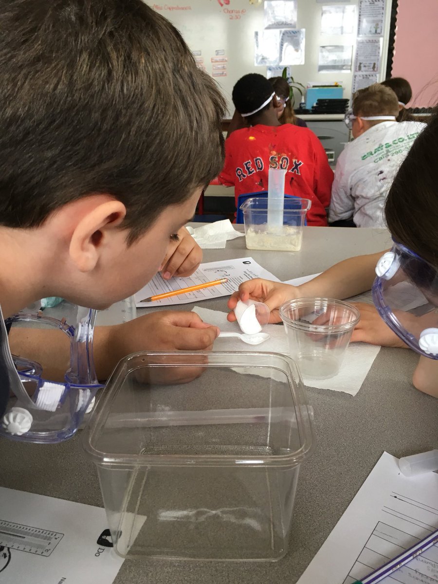 APKearns1's tweet photo. Ms. Weisbrod’s class performs Chemical Reaction experiments-Expect the Unexpected!! #stemscopes @bweari @mariojandrade @ColtAndrewsSch @coltandrewsPG https://t.co/TaEyRl01V4