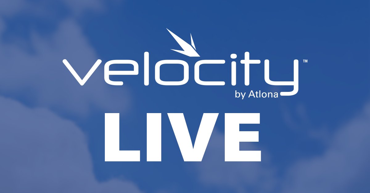 Tune into a live demo of Atlona’s #Velocity this Friday. Register here: ow.ly/QxSO30jMjyF