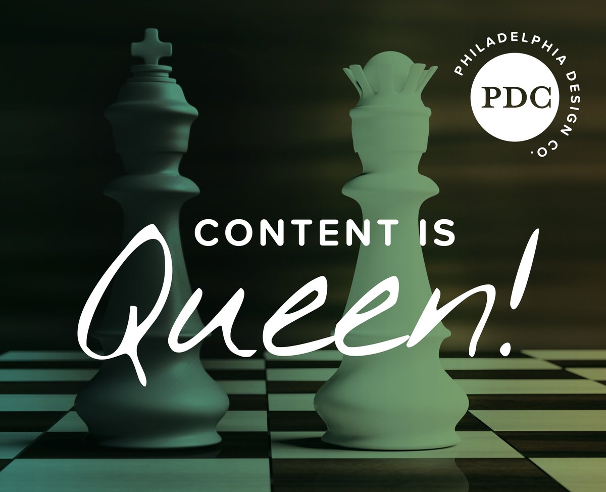 phillydesignco's tweet photo. Content is QUEEN! But what kind of content are you publishing - if any at all? Read on to find out what types of content provide the highest ROI. ---> https://t.co/SpWxJKGTWx 
#marketing #entrepreneurlife #businessowners #womanownedbusiness #contentmarketing #inboundmarketing https://t.co/dCEqvokMHA