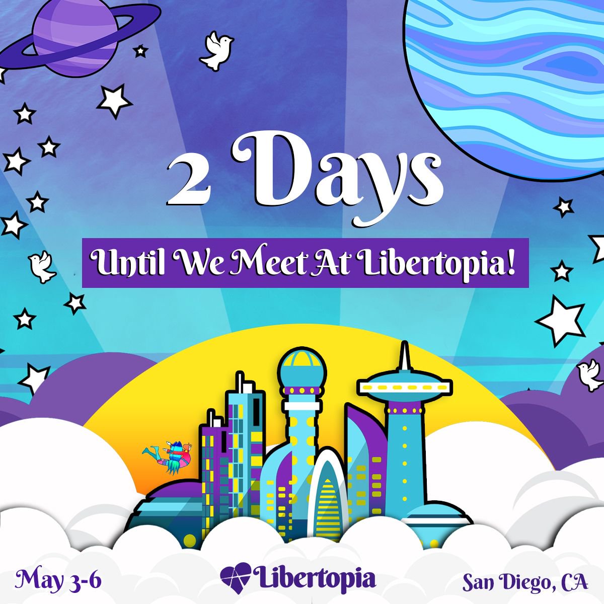 This year we are featuring awesome new program tracks such as “Cryptopia,” “Let’s Build Libertopia,” “Start-up Societies and Seasteading,” “Health and Wellness” and so much more!

Purchase your ticket at libertopia.org

#Libetarian #TaxationIsTheft #festival #crypto #ico