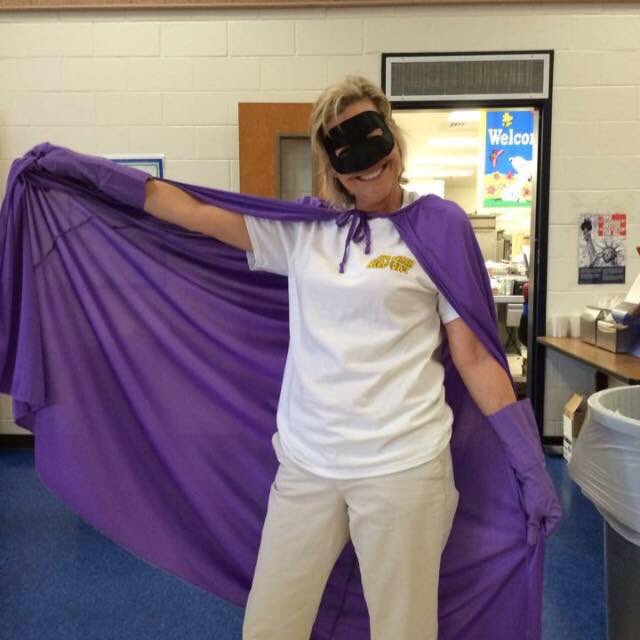 Friday is Lunch Lady Hero Day.   Last one for me!   Be a hero in someone’s life!   My cape will be retired but my kindness will carry on.