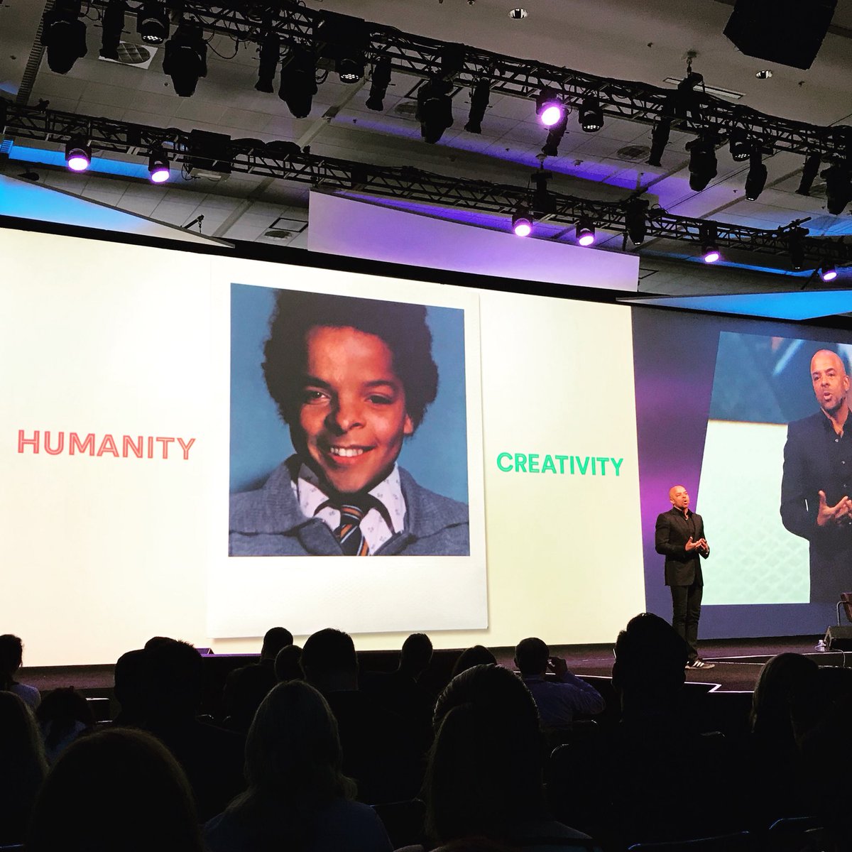 annacstover's tweet photo. “Your inner child should always be the dominate voice” - @Mildenhall

 👏👏👏 #MKTGNation https://t.co/bRI4SJ3IXU
