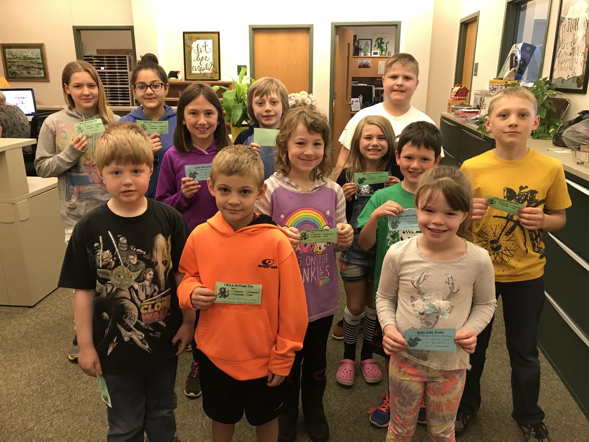 PCEDragons's tweet photo. Today's prize winners for being in the Dragon Zone! https://t.co/cldvwIolk9
