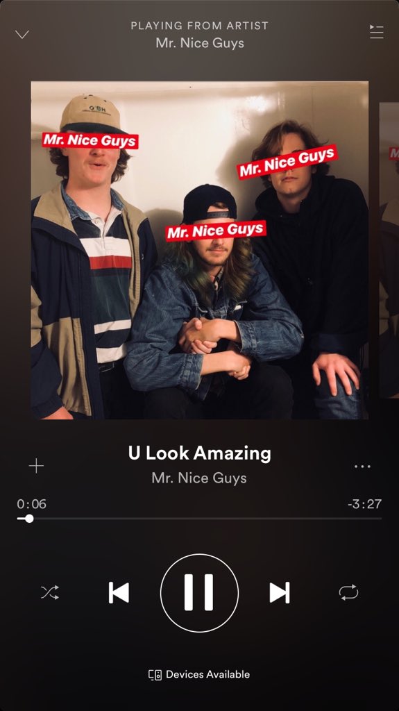 HallieBorns's tweet photo. If you like punky garage heave ur body around fun time music, look up my pal's band. Thanx. #mrniceguys https://t.co/AksShMVuog