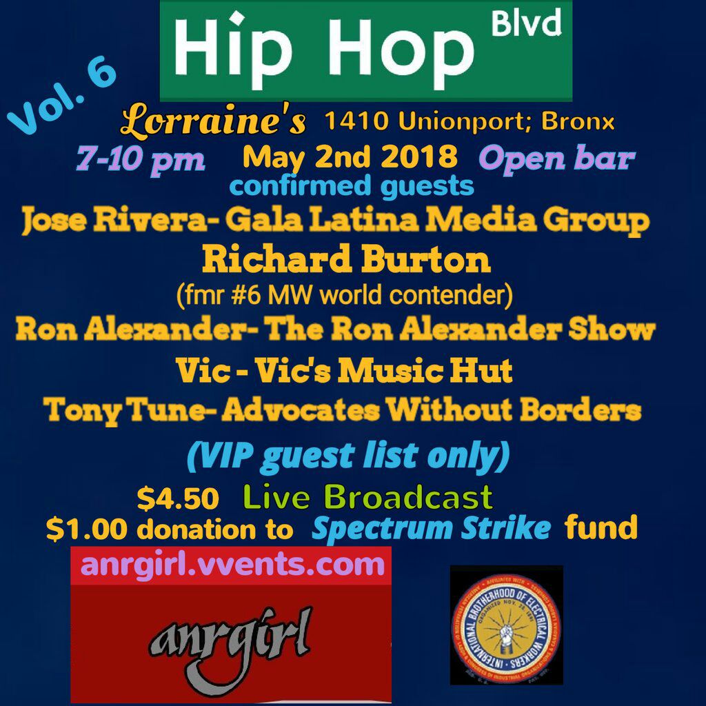 alpizarro's tweet photo. Attending Pow Wow of Soul Sonic Force, DJ Cutman LG and Mr Biggs register now https://t.co/zB9wxPlwHv #HipHop4Local3 the Hip Hop Blvd Launch #HipHopBlvd https://t.co/fUXN6HjAqq