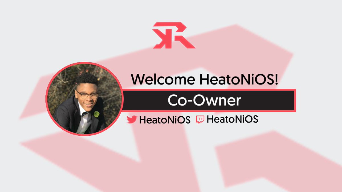 SRK_Gaming's tweet photo. We would like to announce our new Co-Owner!

@HeatoNiOS // https://t.co/6MkT2ZWeln https://t.co/7oziqpc8Vr