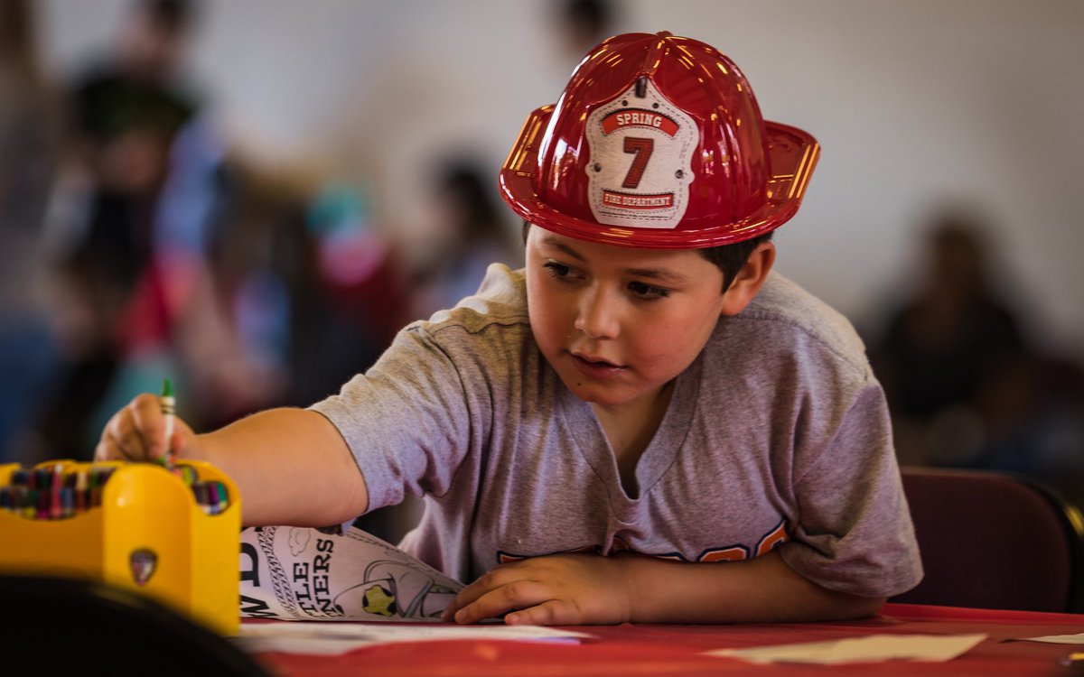 Springfdtx's tweet photo. We are #SpringFireProud the community had such a great time at our #65YearsInService celebration on Sunday. We did too. https://t.co/th2Bobnufs