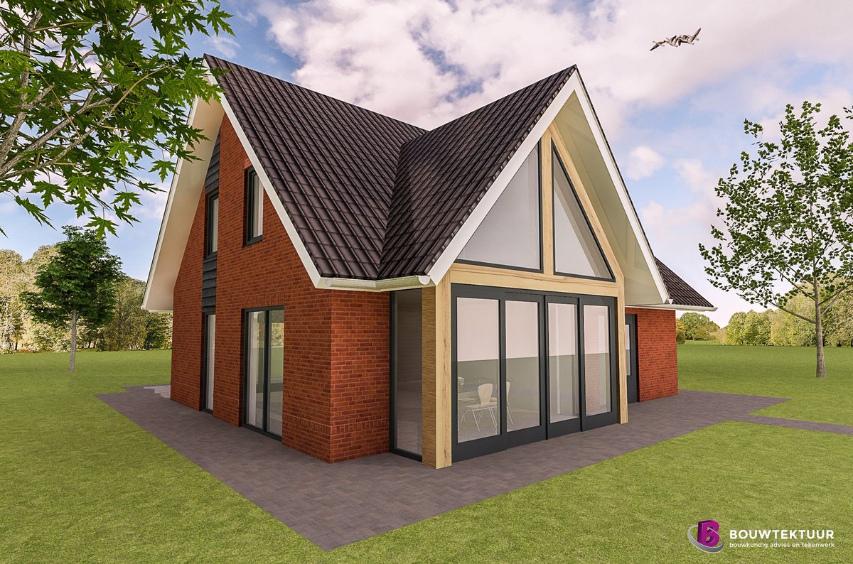 Rood voor Rood...

Verbetering van ruimtelijk kwaliteit in landelijk gebied, door sloop van landschap ontsierende vrijgekomen agrarische bedrijfsgebouwen.
Nieuwbouw twee vrijstaande woningen en bijgebouwen i.s.m. Tekenburo Joop Mars.