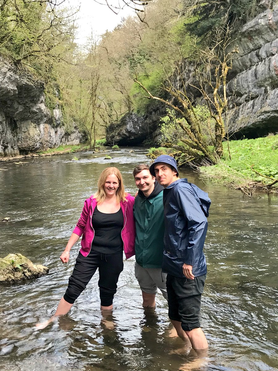 RTNSheffield's tweet photo. Great walk with residents from Sheffield Adult service and family service , through Millers Dale . Recovering Through Nature ! . @PhoenixFutures1 https://t.co/DBccGvhE9H