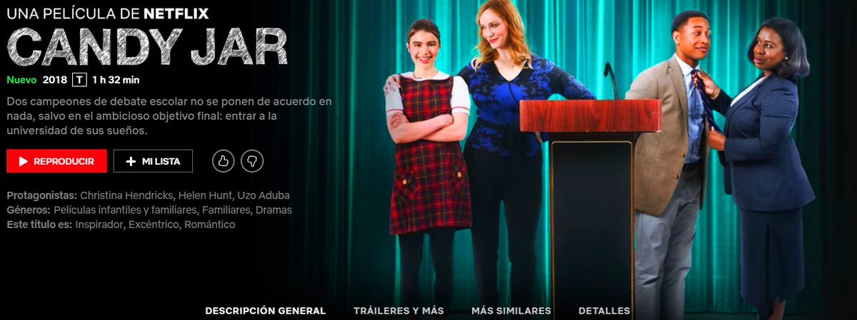 @Juakotico Ho visto '#DolciScelte' su @NetflixIT. 1/10.