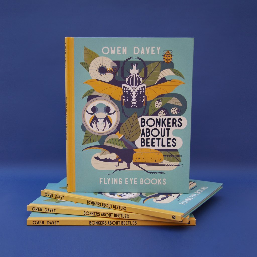owendaveydraws's tweet photo. Bonkers About Beetles OUT NOW in the UK with @flyingeyebooks
#beetles #book #flyingeye #nonfiction #factual #facts #biology #weirdandwonderful #artwork #art #illustration #artist #ladybird #goliath #hercules #kidlit #kids #picturebook #nature #animals #insects https://t.co/21SnKKhChg