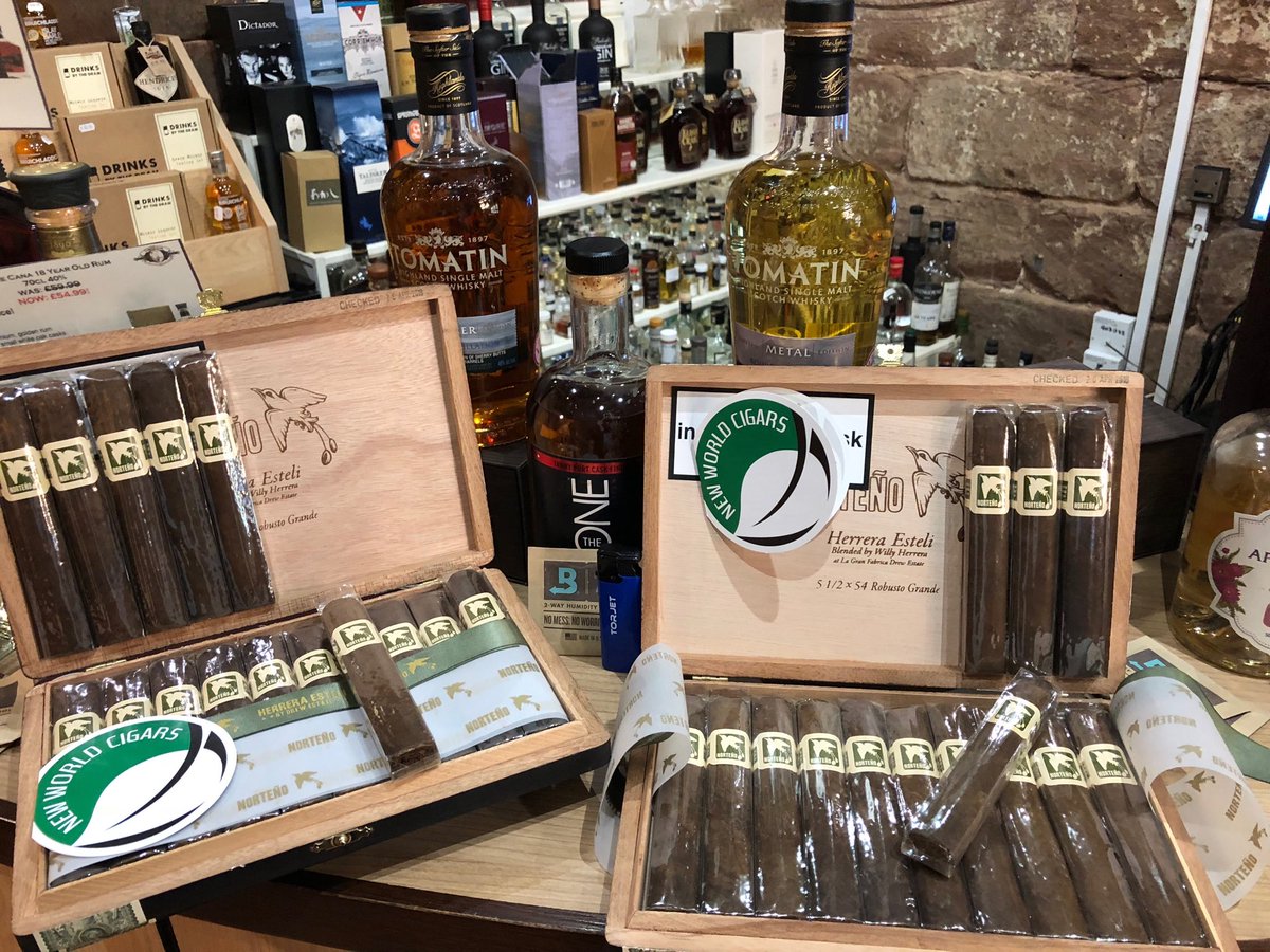 Tor_Imports's tweet photo. Getting set up for tonight’s @drewestatecigar #Norteno paired with @Tomatin1897 @Turmeaus Chester @Cgarsltd @saracgars @See_a_con @BovedaInc #Torjet https://t.co/gMPYdG3IVy