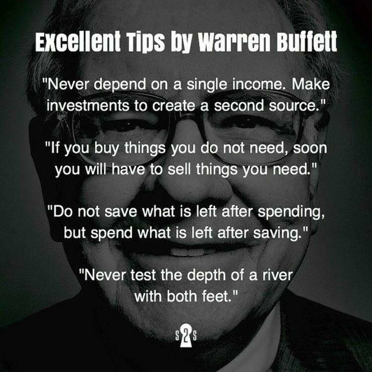 VictoriaErfle's tweet photo. Richest man's advise on money 💰 💸 What are your income stream sources? https://t.co/oCeGr1Ck1y