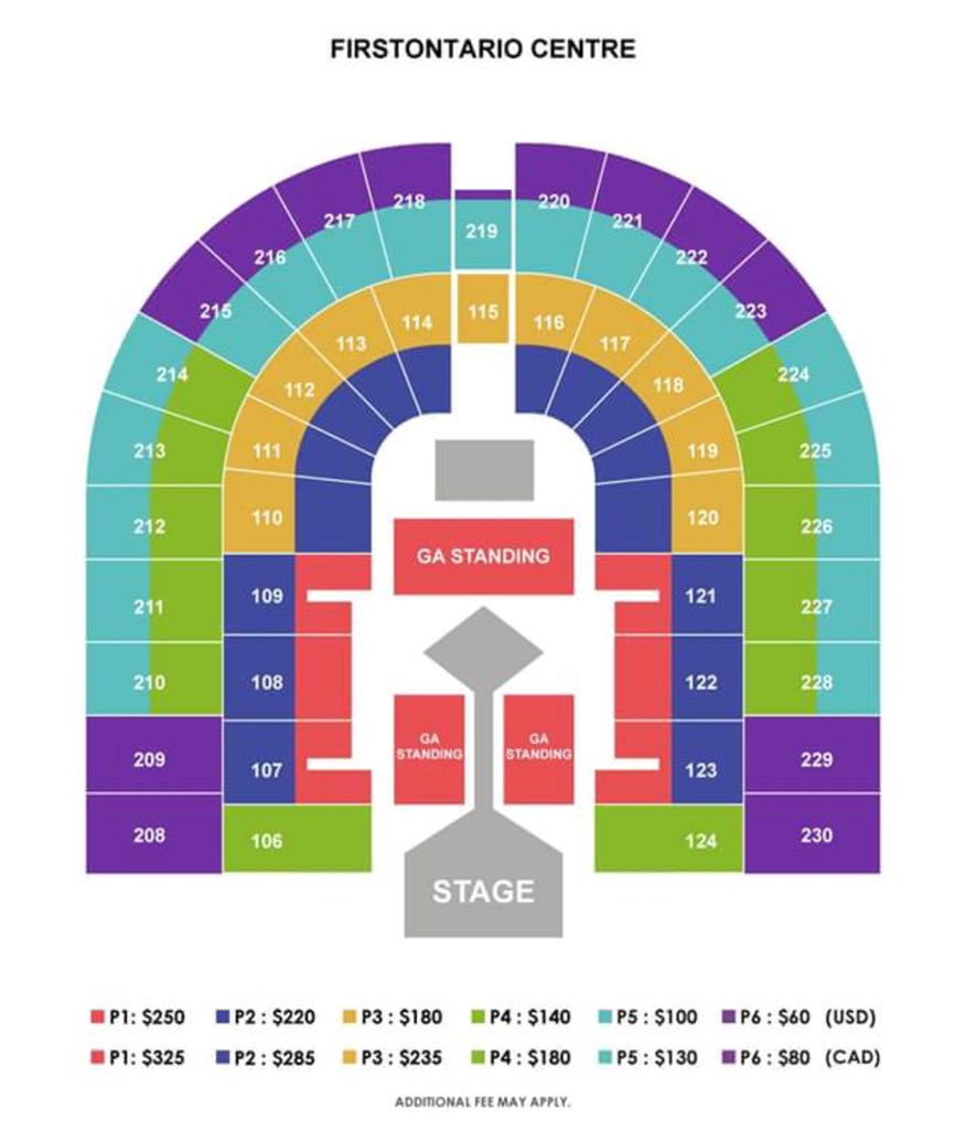 Bts Fort Worth Seating Chart