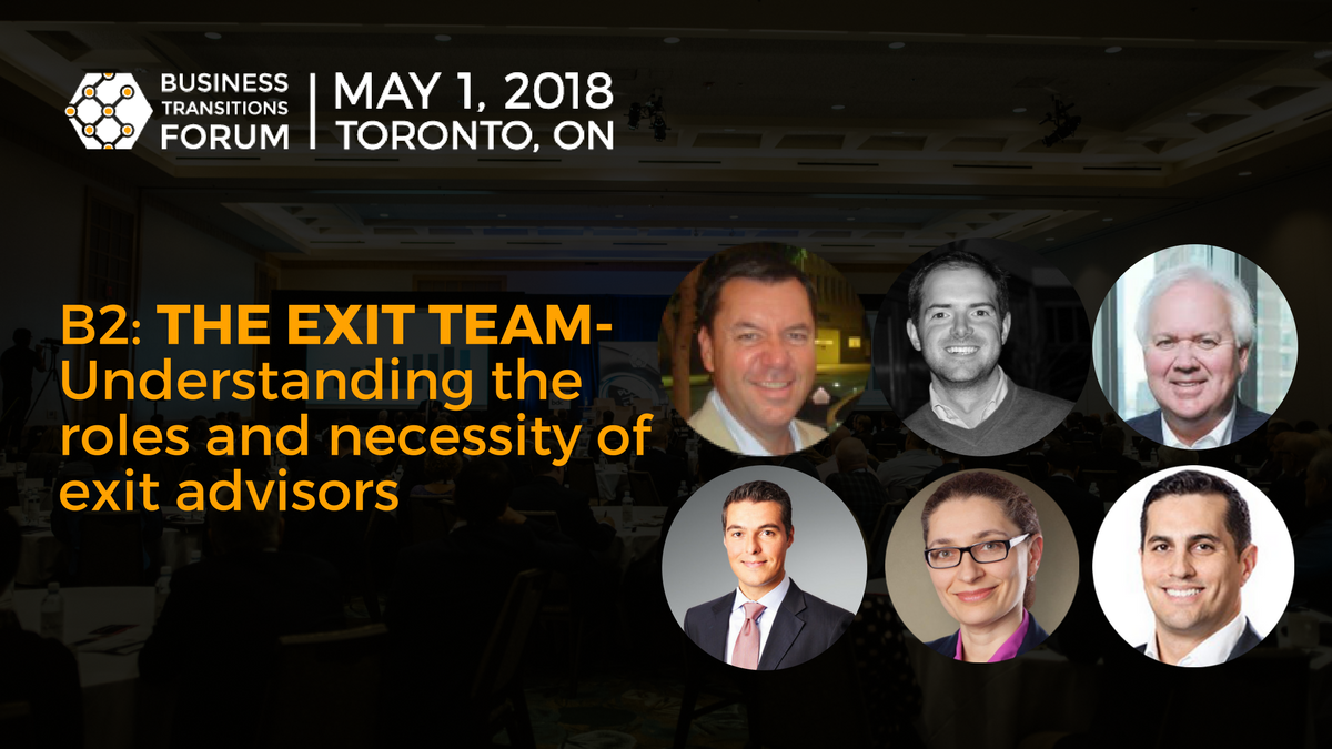BT_Forum's tweet photo. Who do you need on your #exit #transition team? Our expert panel sheds some light. Featuring @AirdBerlis, Calico Food Ingredients Ltd, @RSM_Canada, @cibc, @MNP_LLP &amp; @ArdentonCapital #BTFtoronto #SessionB2 https://t.co/L3k1yyRZb6