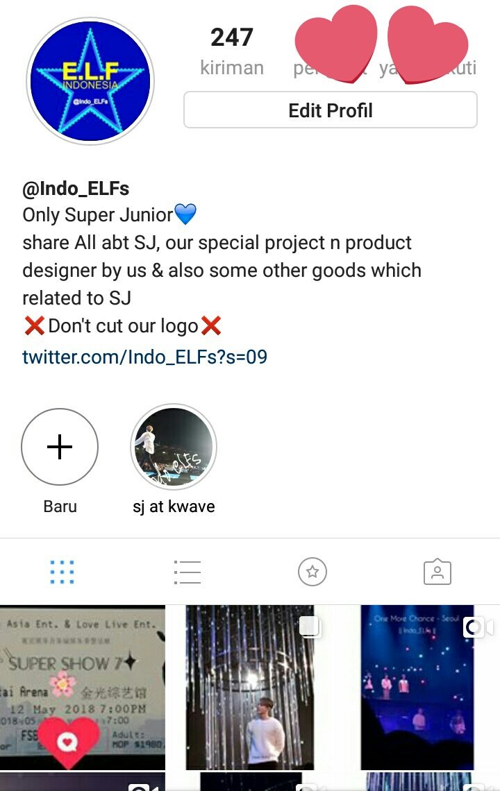 Indo_ELFs's tweet photo. Dont forget to follow our IG and pls always support us 😊💋 #indoelfs https://t.co/OBnE2vLCBG