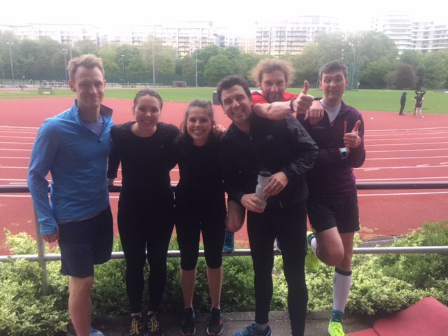 A lovely evening at track with some new faces joining and old faces returning! DM for details on how to join #triathlonclub #trilondon