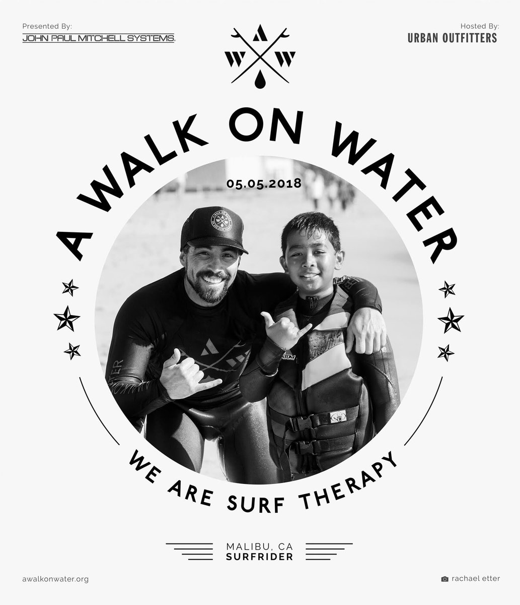 Come join us this Saturday to cheer for some amazing athletes.  #awow #awowmalibu #surftherapy #sharethestoke @awalkonwater1