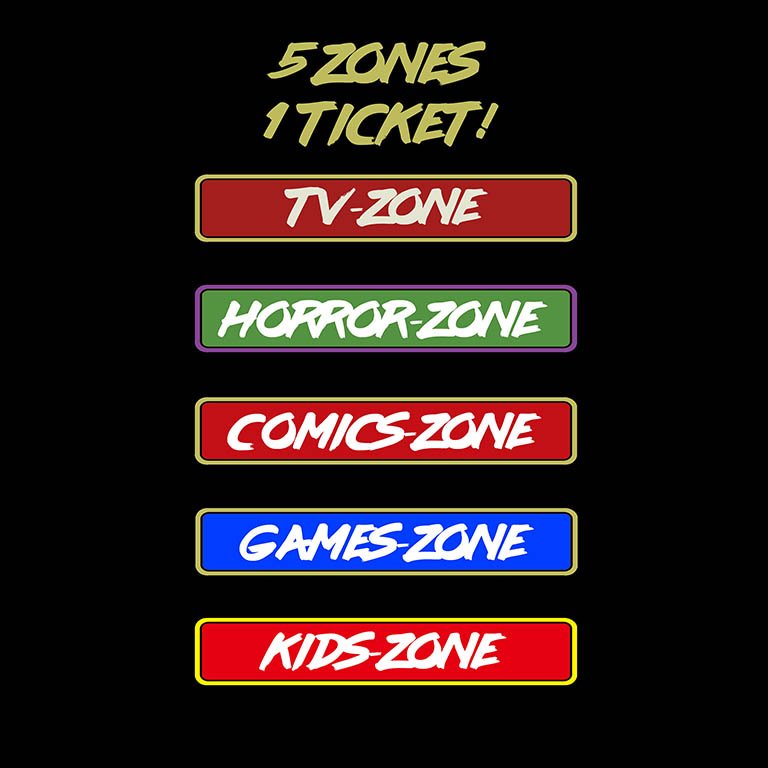 worcscon's tweet photo. We wanted to do something different with WORCSCON. So we decided to give a little more bang for your buck. Our Show will consist of 5 Different Zones for you to Enjoy.
Zones Include TV-ZONE, HORROR ZONE, COMICS ZONE, GAMES ZONE &amp; KIDS ZONE!
= 5 Zones with 1 Ticket! https://t.co/5BVcmuUBEc