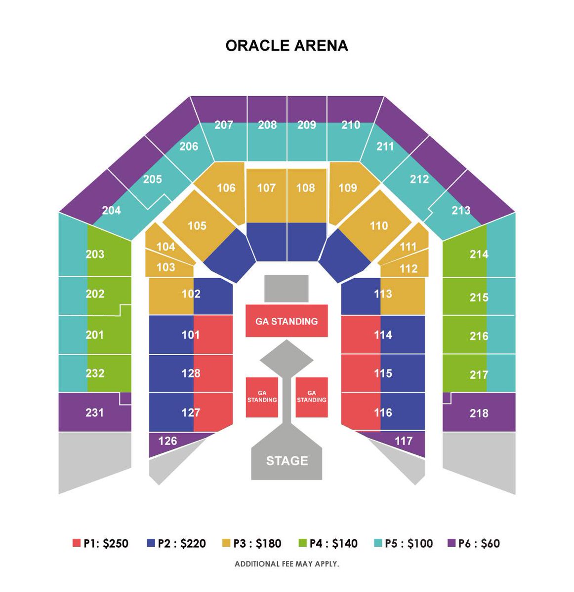 Oracle Seating Chart