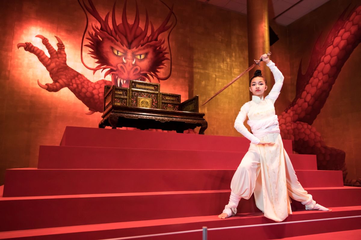 artsmia's tweet photo. Oh hey, that looks familiar! Our friends at @theatermu stopped by #PowerandBeautyMia (https://t.co/rLNWS6Uwmw) for a photo shoot for their upcoming production of "The Princess' Nightingale," May 2-19 at @stepstonestpaul: https://t.co/iL8k2ByT7c https://t.co/ifY9kwimuR