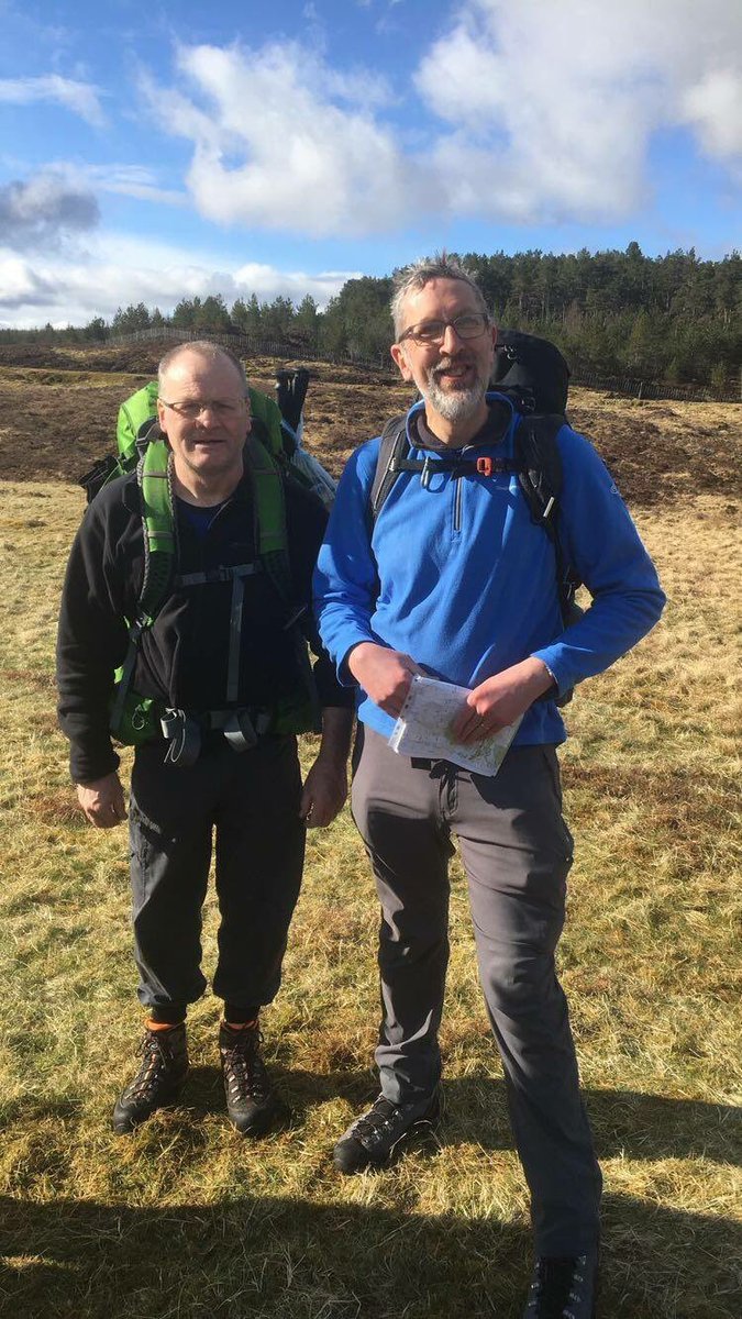 Leaders and supervisors on Bronze <a href="/DofEScotland/">DofE Scotland</a> expedition. All conceding it was by far the coldest camp they’d done but smiley happy faces successfully completing their expedition and soon thawed all out.