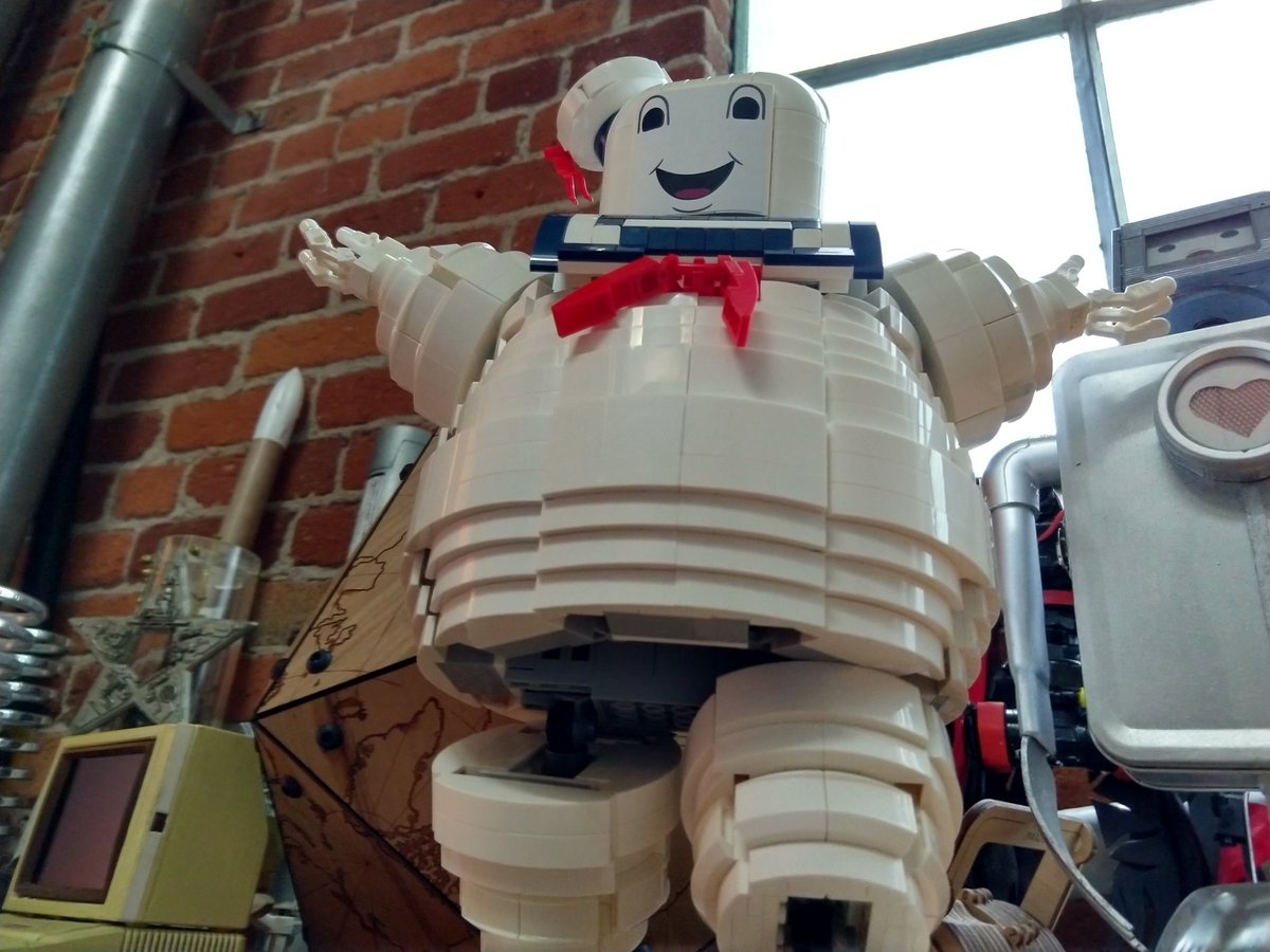 lego stay puft marshmallow man instructions